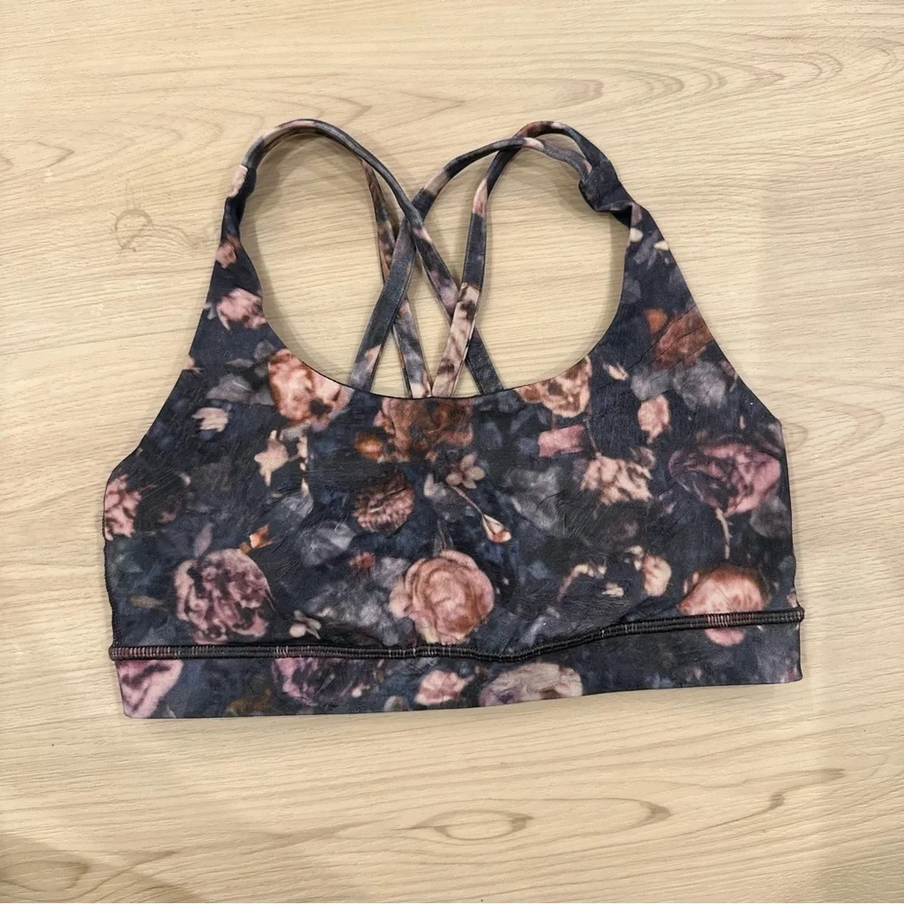 Lululemon free to be wild floral sports bra - Picture 4 of 6
